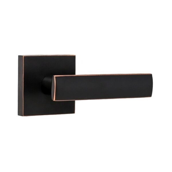 Weslock Utica Lever Passage Lock with Adjustable Latch and Full Lip Strike Oil Rubbed Bronze Finish 007003131FR20 - main